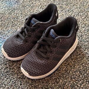 Adidas Kids Black and White Sneakers